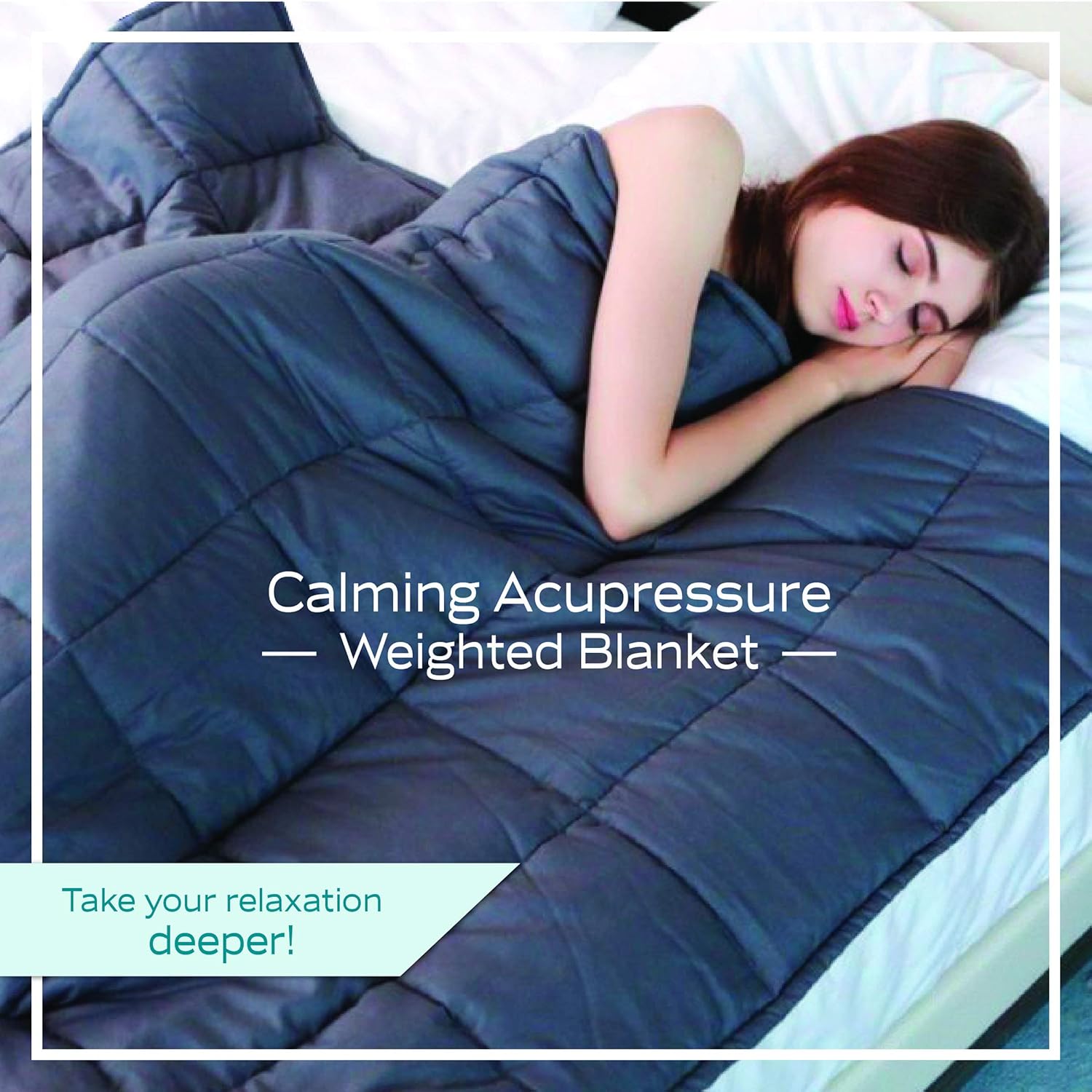 Weighted Blanket with Bamboo Cover