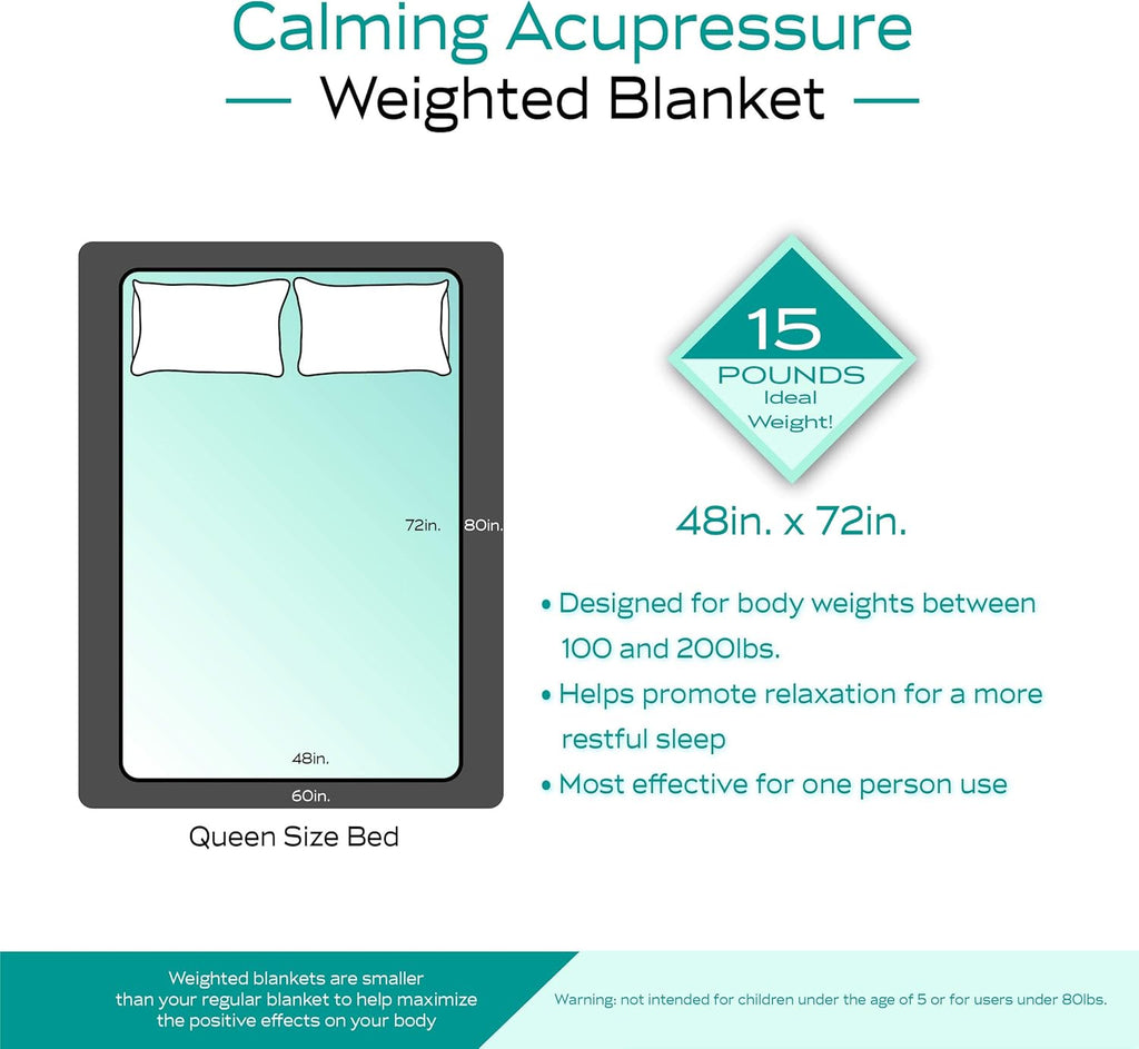 Weighted Blanket with Bamboo Cover